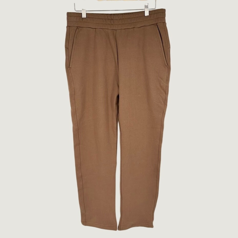 American Giant Straight Leg Sweatpants Men Medium Soft Silt Cotton Fleece Casual